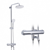 Душевая система с термостатом Gappo G2490