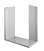 Sanotechnik  2x SMART FLEX Две Неподвижные Стенки Fixgläser D1180  