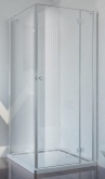 Sanotechnik  SMART FLEX Распашная дверь + стенка Fixglas D12100L / D12101R