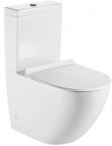 Унитаз-компакт безободковый BELBAGNO AMANDA (BB051CPR+BB2031+BB051T )