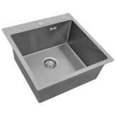 Мойка кухонная ARFEKA ECO AR 500*500 SATIN NANO