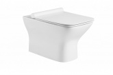 Унитаз подвесной безободковый BELBAGNO ROMANO (BB248CHR-SM +BB2138SC)