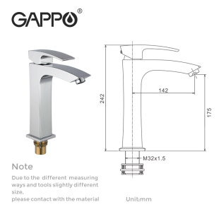 Смеситель для раковины G1007-72 