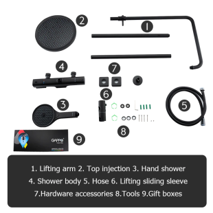 Душевая система Gappo G2495-76
