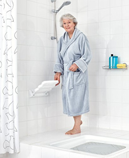 Сидение для душевой кабины откидное RIDDER (A00200101) 310x330 мм.