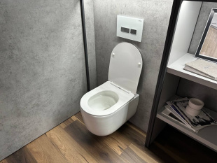 Подвесной унитаз Roxen Vortex смыв "Торнадо" с сидением (530160-01)