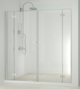 Sanotechnik 2x SMART FLEX Две Распашные двери D12120L/D12121R