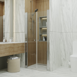 Душевая дверь Triton Дабл 90см