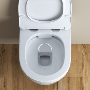 УНИТАЗ ПОДВЕСНОЙ БЕЗОБОДКОВЫЙ BELBAGNO LOTO (BB070CHR)