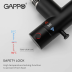 Термостатический смеситель с гигиеническим душем Gappo G7290-6