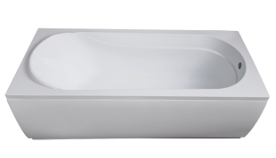 Ванна VentoSpa «AQUA» 1700х750х481  в комплекте с сифоном