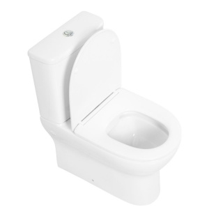 УНИТАЗ-КОМПАКТ БЕЗОБОДКОВЫЙ BELBAGNO ENERGIA (BB8134T+BB8134CPR/SC)