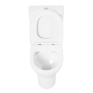 УНИТАЗ-КОМПАКТ БЕЗОБОДКОВЫЙ BELBAGNO ENERGIA (BB8134T+BB8134CPR/SC)