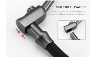 Смеситель Gappo G4398-19 (графит)