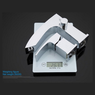 Смеситель на борт ванны 3 отверстия врезная Gappo (G1107)