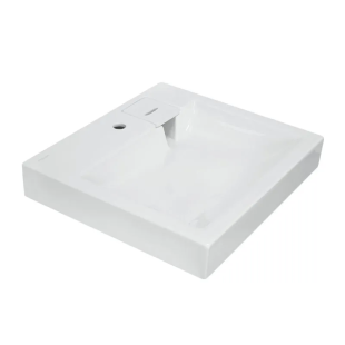 Раковина над стиральной машиной Sanita Luxe Space 60x55см (WB.WM/Space/55-C/WHT.G/S1)