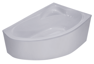 ванна VentoSpa «NIKA» 1700х1150х502 (левая) в комплекте с сифоном