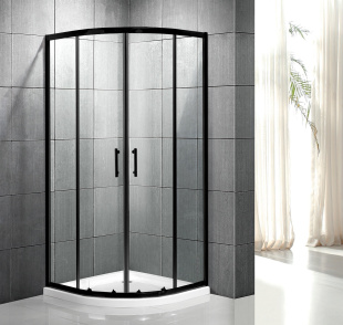 Душевой уголок Roxen Santi Black 800*800*1950 (арт.55020-80B)