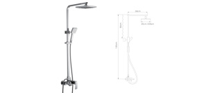 Душевая система GERHANS  K19014