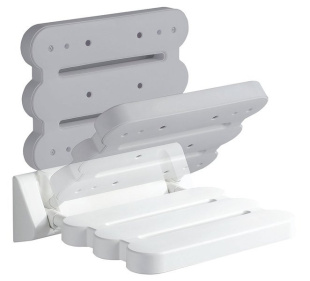 Сидение для душевой кабины откидное RIDDER (A00200101) 310x330 мм.