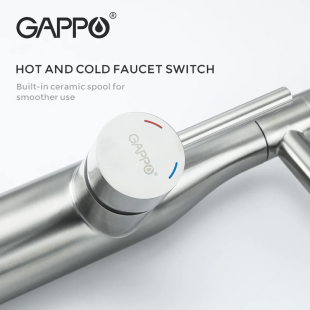 Смеситель для кухни Gappo G4398-55 (сатин)