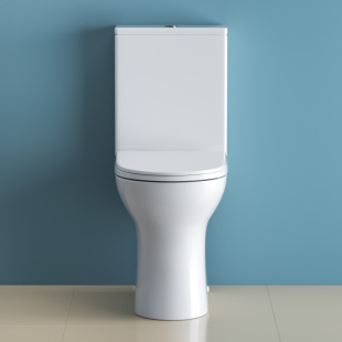 Унитаз-компакт безободковый BELBAGNO LOUNGE (BB045CPR )  с сидением 