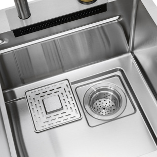 Кухонная мойка Arfeka ECO AR 750*450 SATIN (цвет сатин)