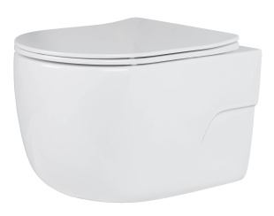 Подвесной унитаз Porto смыв "Торнадо" с сидением (530155-01)