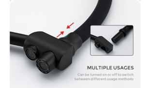 Смеситель Gappo G4398-16 (черный)