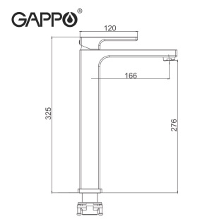 Смеситель для раковины G1017-2