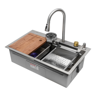 Кухонная мойка Arfeka ECO AR 750*450 SATIN (цвет сатин)