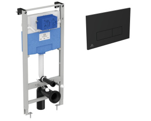 Инсталляция Ideal Standard Prosys Frame 120 M + черная кнопка смыва 