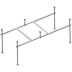 Каркас для ванн VentoSpa в размере 1500х700 