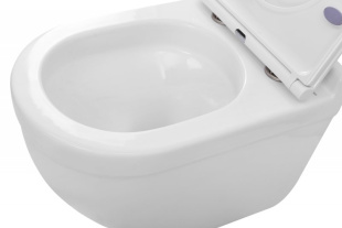 Унитаз подвесной безободковый BELBAGNO SENSO-TOR с сидением ("Смыв торнадо ")