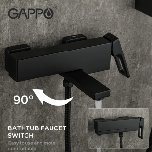 Смеситель для ванны Gappo G3217-6