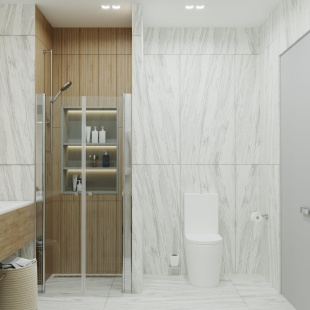 Душевая дверь Triton Дабл 90см