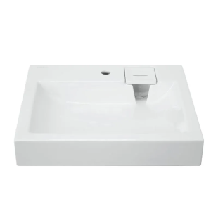 Раковина над стиральной машиной Sanita Luxe Space 60x55см (WB.WM/Space/55-C/WHT.G/S1)