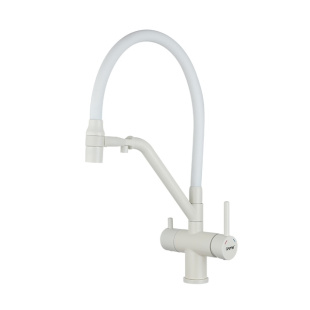 Смеситель для кухни Gappo G4398-88 (белый)