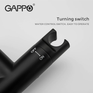 Термостатический смеситель с гигиеническим душем Gappo G7290-6