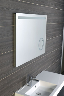 Зеркало Sapho ASTRO (с увеличением) 1000x700 мм (MIRL4)