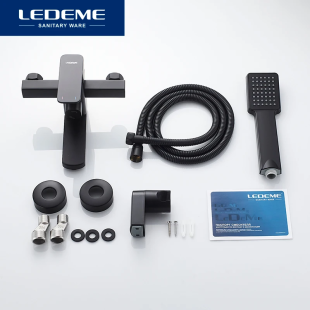 Смеситель LEDEME L3233B (цвет чёрный)
