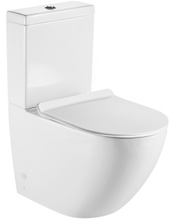 Унитаз-компакт безободковый BELBAGNO AMANDA (BB051CPR+BB2031+BB051T )