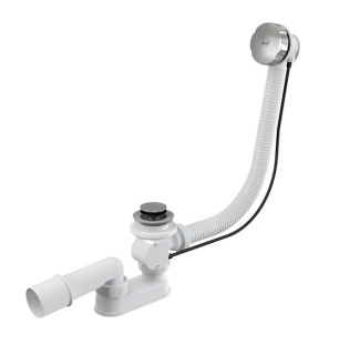 Сифон для ванны AlcaPlast (A55K-80-BL-01)