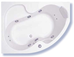 Гидромассажная Ванна Ravak  Rosa  150x105 (Левая)