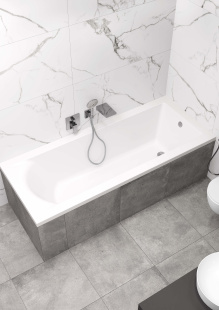 Ванна BONITO HOME Aventura 170х80 с ножками (BH-AV-901-170-80/St)